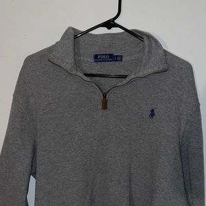 Large Mens Gray Polo Ralph’s Lauren Sweater
